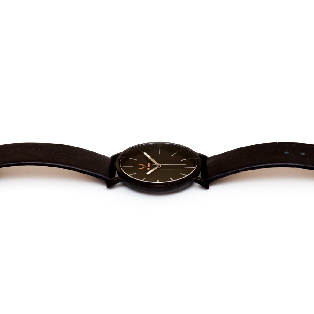Air Wings - Matte Black - Air Wings Watches Australia