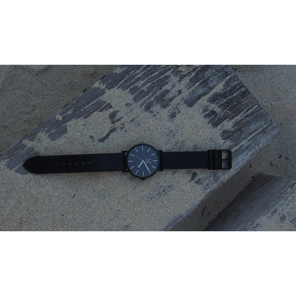 Air Wings - Matte Black - Air Wings Watches Australia